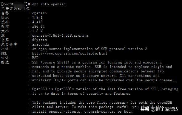 CentOS8最小化安装后的几个操作要点，含升级到OpenSSH8.1P1